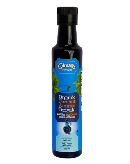 Colmans organic coconut amino teriyaki